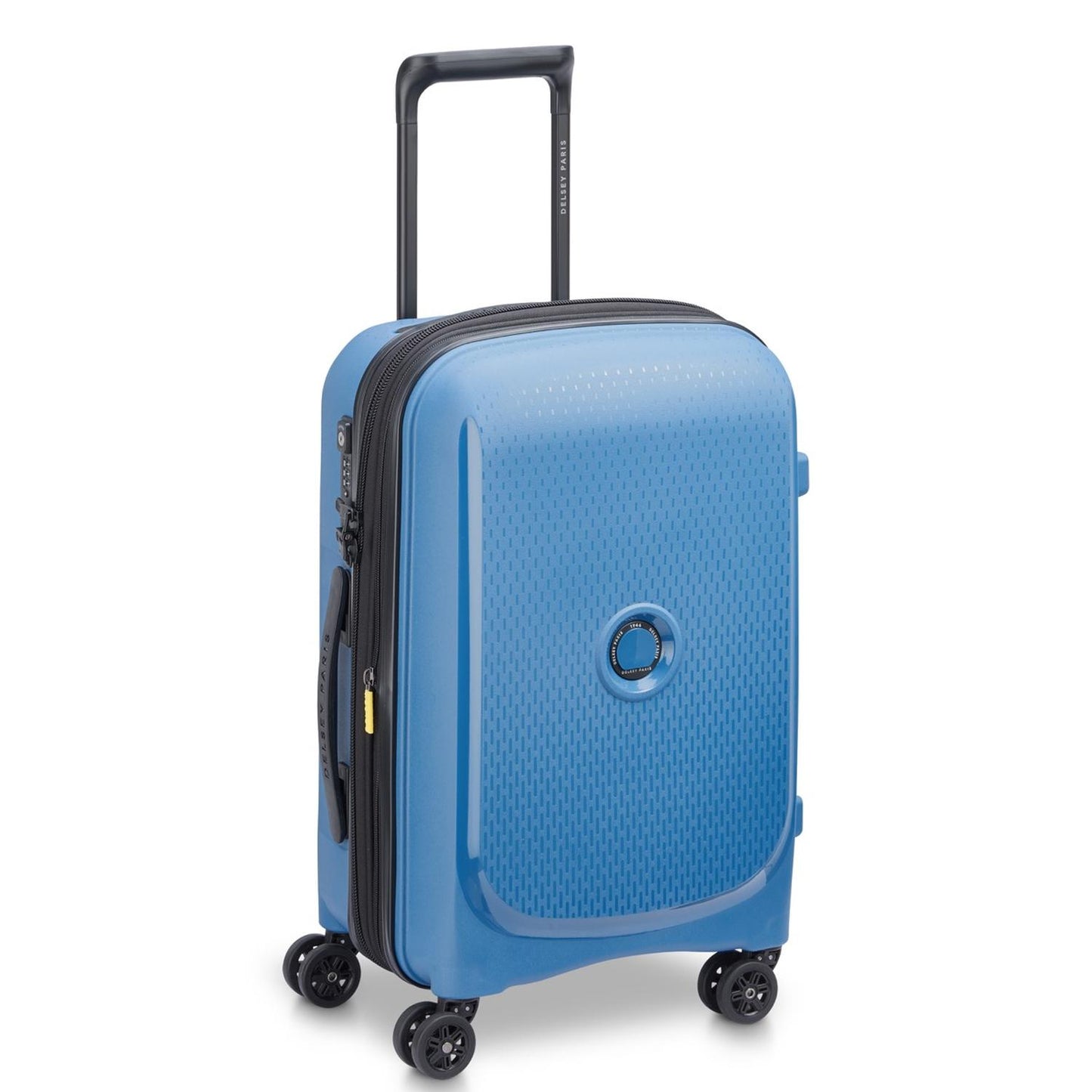 Delsey Maleta de Viaje Cabina Rígida BELMONT PLUS, 55 cm, Expandible, Color Azul