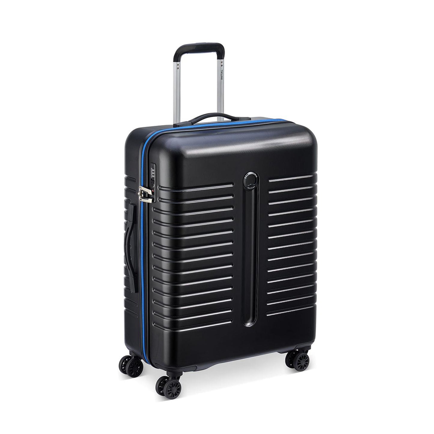 Set de 3 Maletas Rígidas IROISE Delsey, 55cm 66cm 76cm Negro