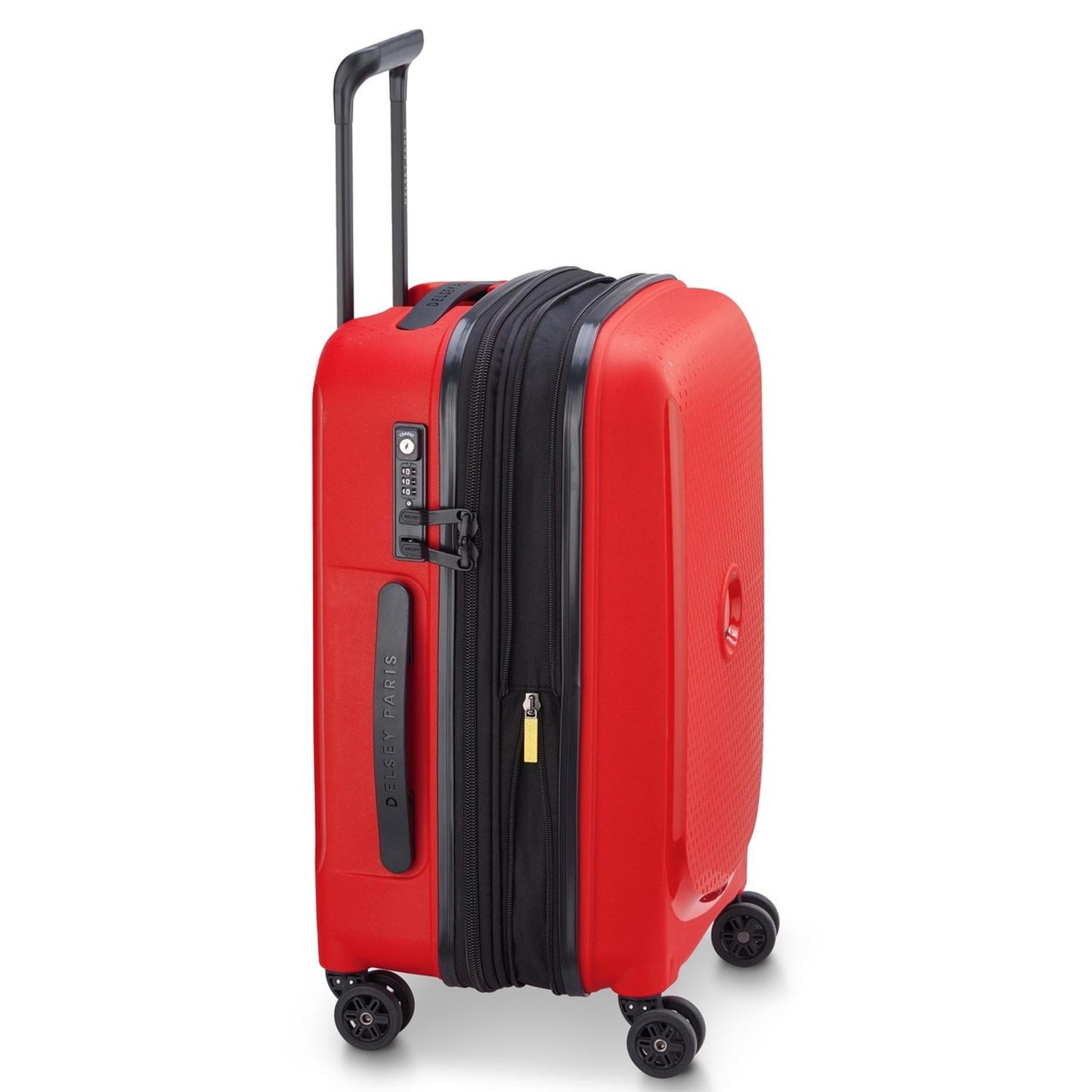 Delsey Maleta de Viaje Cabina Rígida BELMONT PLUS, 55 cm, Expandible, Color Rojo