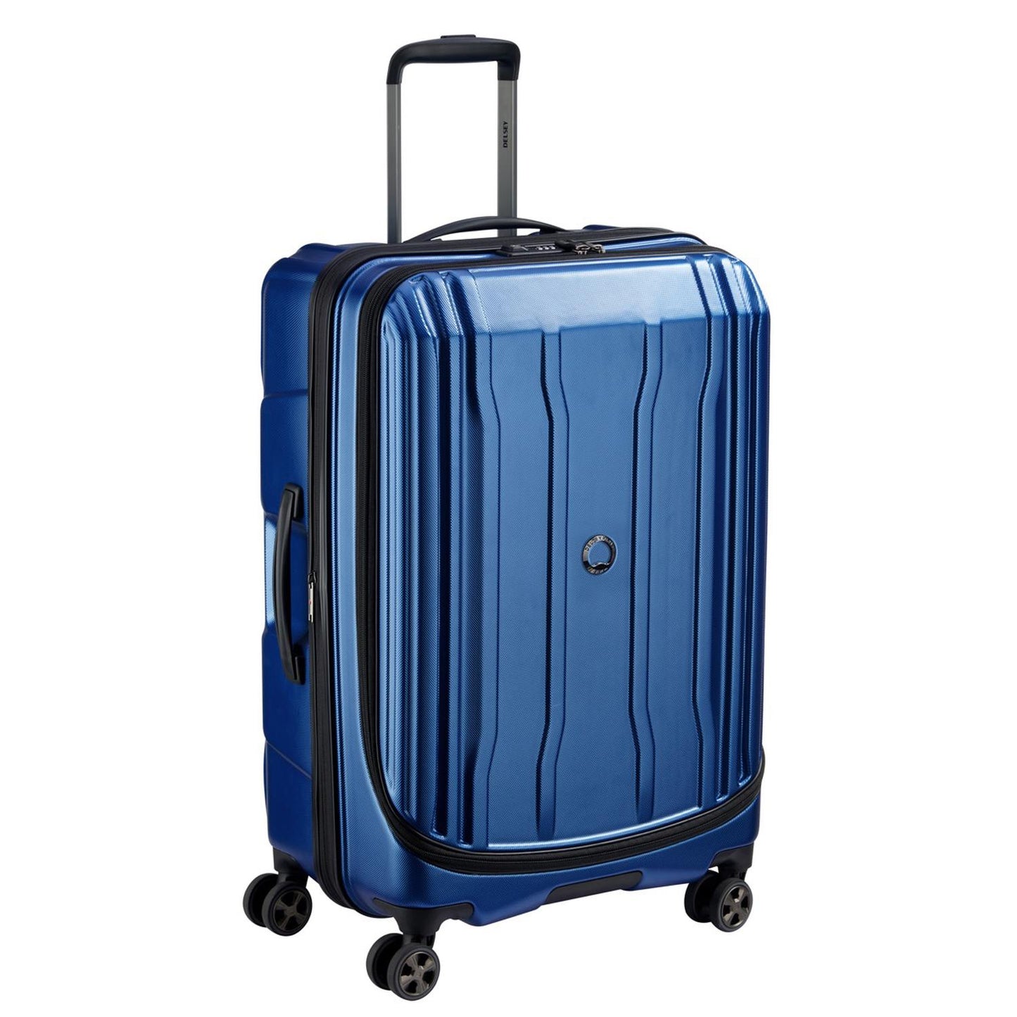 Delsey Maleta De Viaje Rígida CRUISE HARDSIDE 2.0, 70cm, Color Azul