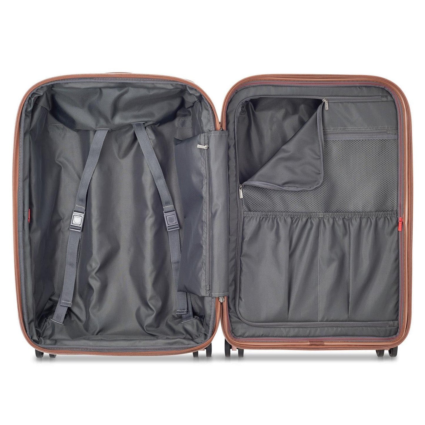 Delsey Maleta De Viaje Rígida de Cabina ST TROPEZ con TSA, 55cm, Color Platinum