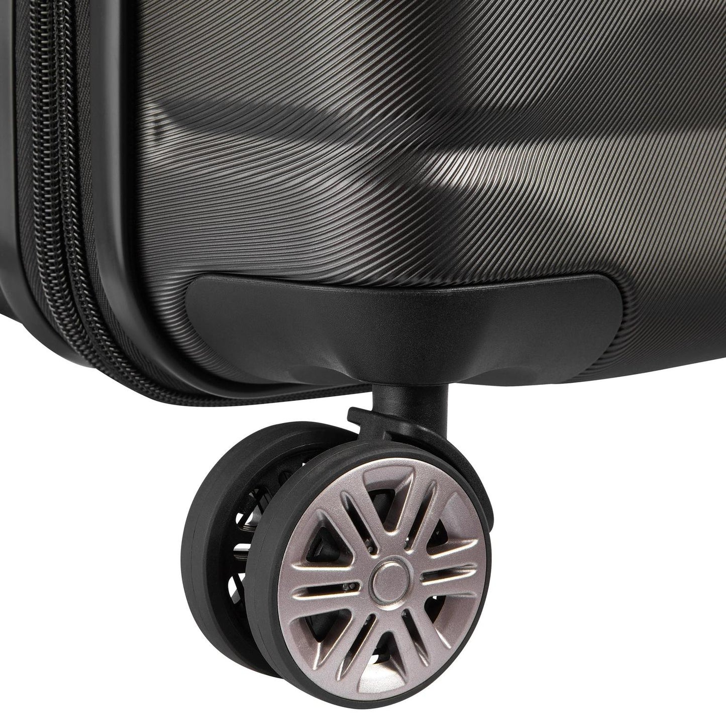 Delsey Maleta de Viaje Cabina Rígida AIR ARMOUR, 55 cm, Expandible, Color Negro