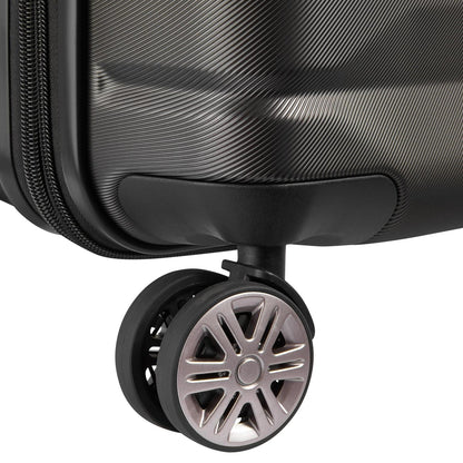 Delsey Maleta de Viaje Cabina Rígida AIR ARMOUR, 55 cm, Expandible, Color Negro