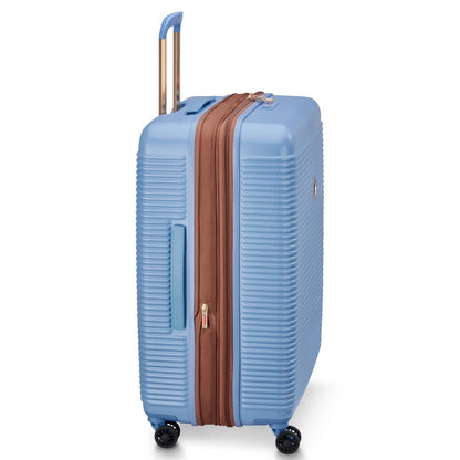 Maleta Delsey Freestyle Rígida Expandible 66cm Azul Cielo