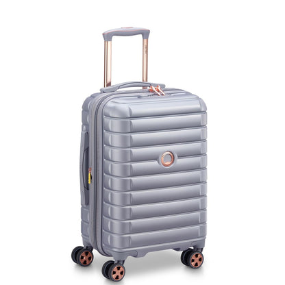 Delsey Maleta De Viaje Rígida de Cabina SHADOW 5.0, 55 cm,  Color Plata