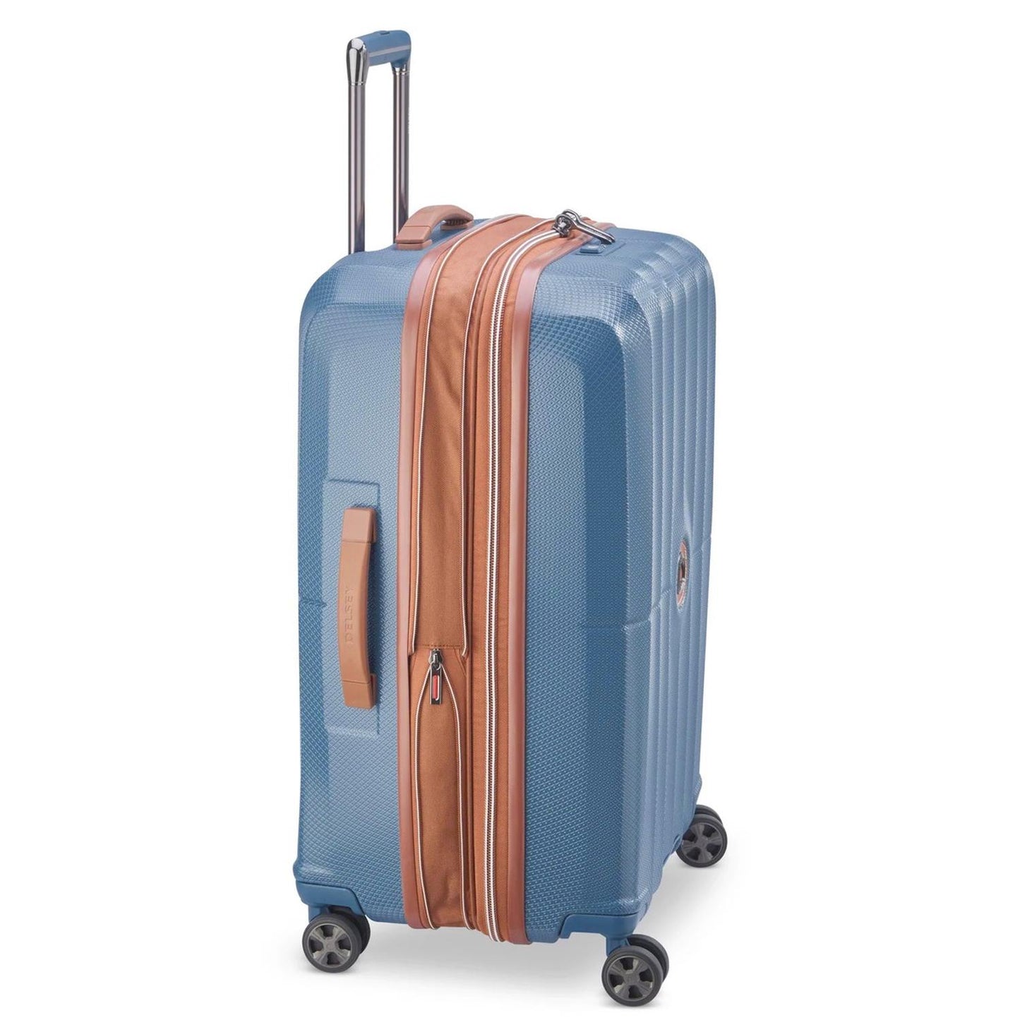 Delsey Maleta De Viaje Rígida ST TROPEZ con TSA, 76cm, Color Azul Ultramarino