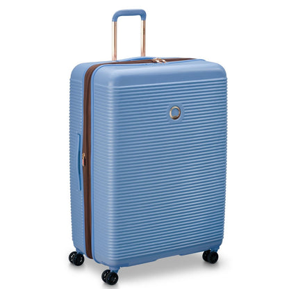 Maleta Delsey Freestyle Rígida Expandible 76cm Azul Cielo