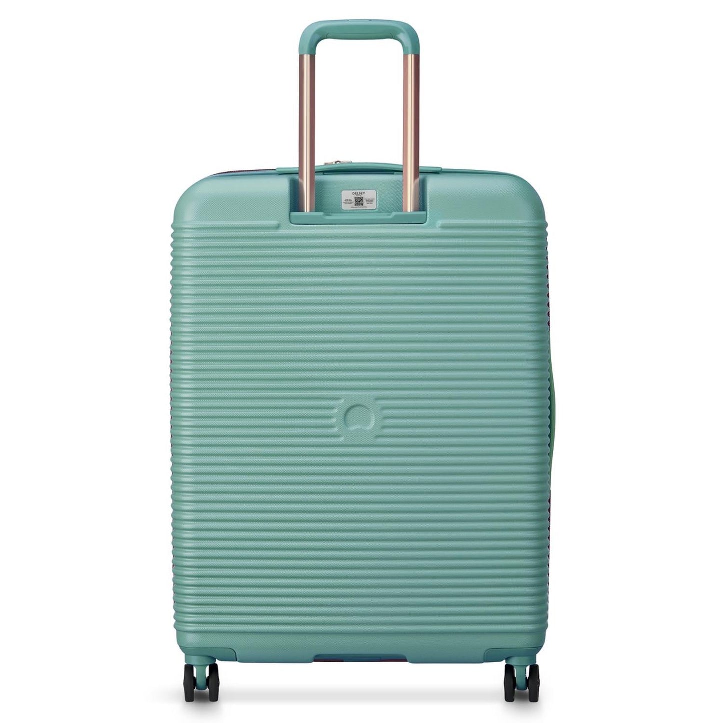 Maleta Delsey Freestyle Rígida Expandible 66cm Verde Menta