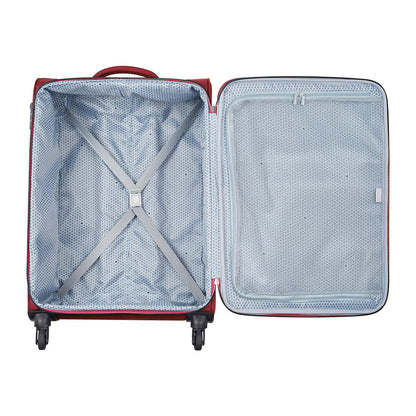 Maleta Delsey CUZCO Trolly Case De Tela 68cm Color Rojo