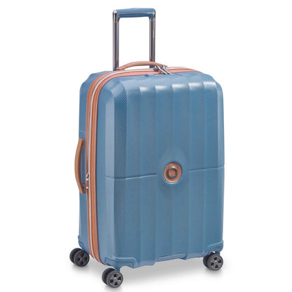 Delsey Maleta De Viaje Rígida ST TROPEZ con TSA, 67cm, Color Azul Ultramarino