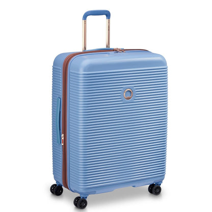 Maleta Delsey Freestyle Rígida Expandible 66cm Azul Cielo