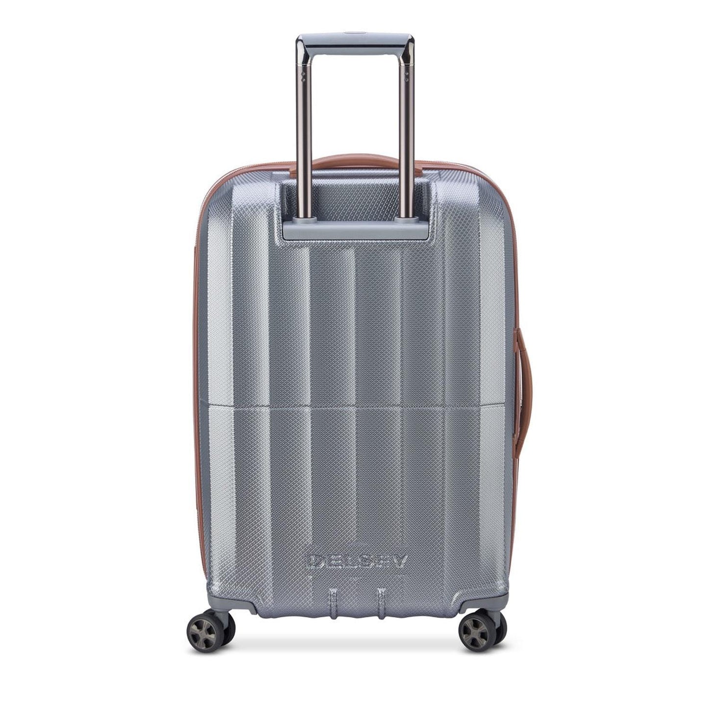 Delsey Maleta De Viaje Rígida ST TROPEZ con TSA, 67cm, Color Platinum