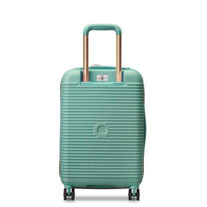 Maleta Delsey Freestyle De Cabina Rígida 55cm Verde Menta