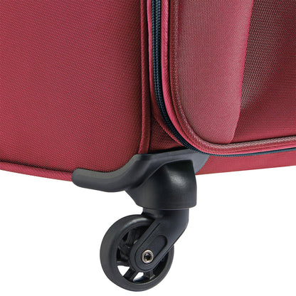 Maleta Delsey CUZCO Trolly Case De Tela 55cm Color Rojo