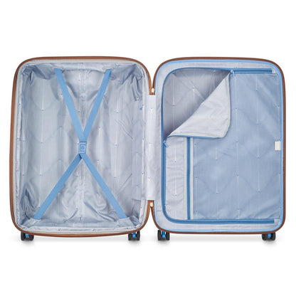 Maleta Delsey Freestyle Rígida Expandible 66cm Azul Cielo