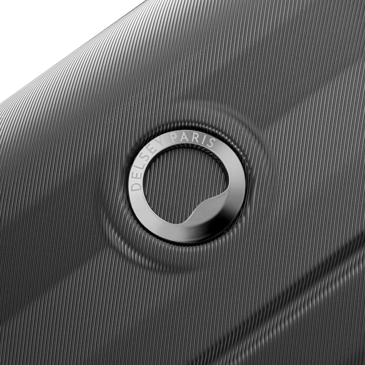 Delsey Maleta de Viaje Cabina Rígida AIR ARMOUR, 55 cm, Expandible, Color Negro