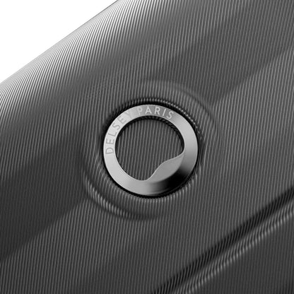 Delsey Maleta de Viaje Cabina Rígida AIR ARMOUR, 55 cm, Expandible, Color Negro