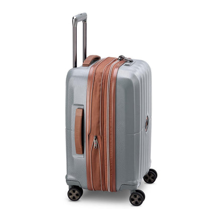 Delsey Maleta De Viaje Rígida de Cabina ST TROPEZ con TSA, 55cm, Color Platinum