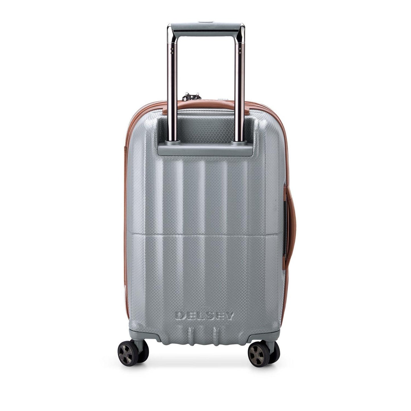 Delsey Maleta De Viaje Rígida de Cabina ST TROPEZ con TSA, 55cm, Color Platinum