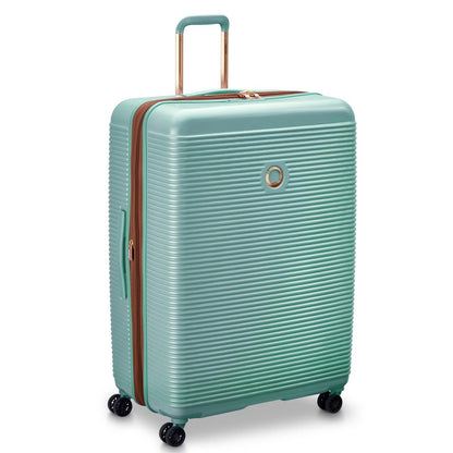 Maleta Delsey Freestyle Rígida Expandible 76cm Verde Menta