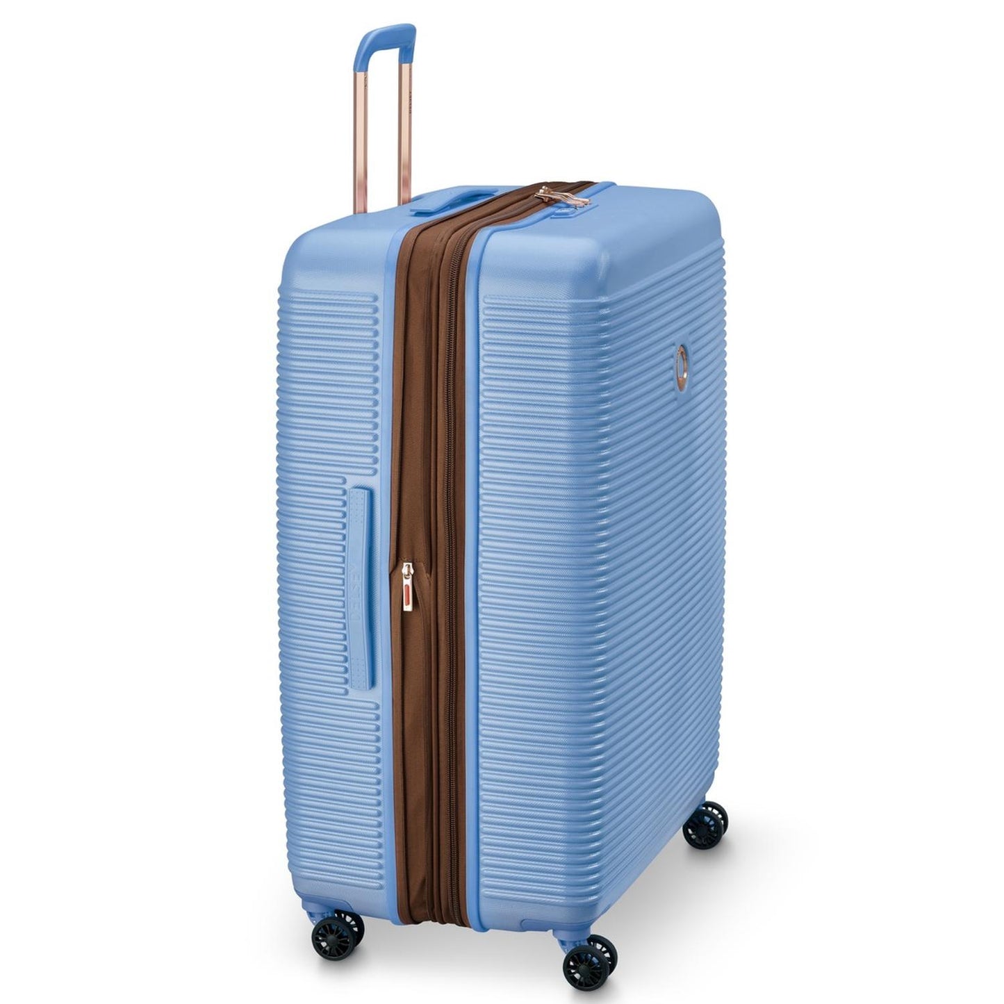 Maleta Delsey Freestyle Rígida Expandible 76cm Azul Cielo