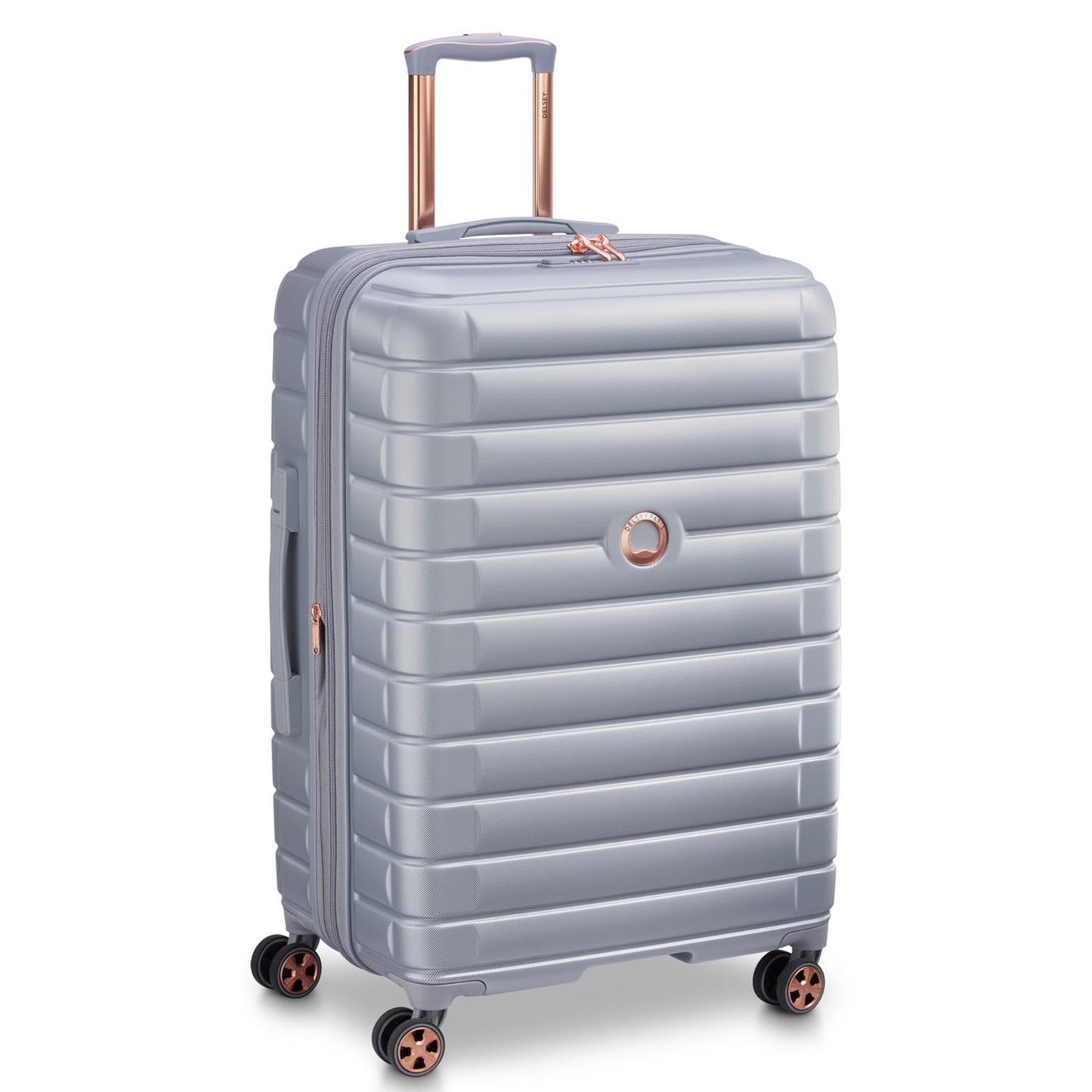 Delsey Maleta De Viaje Rígida SHADOW 5.0 Expandible, 75 cm, Color Plata