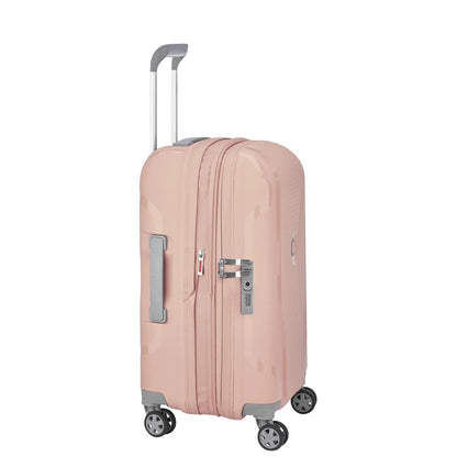 Delsey Maleta Expandible Rígida de Cabina CLAVEL 55 cm con TSA, Color Peonia