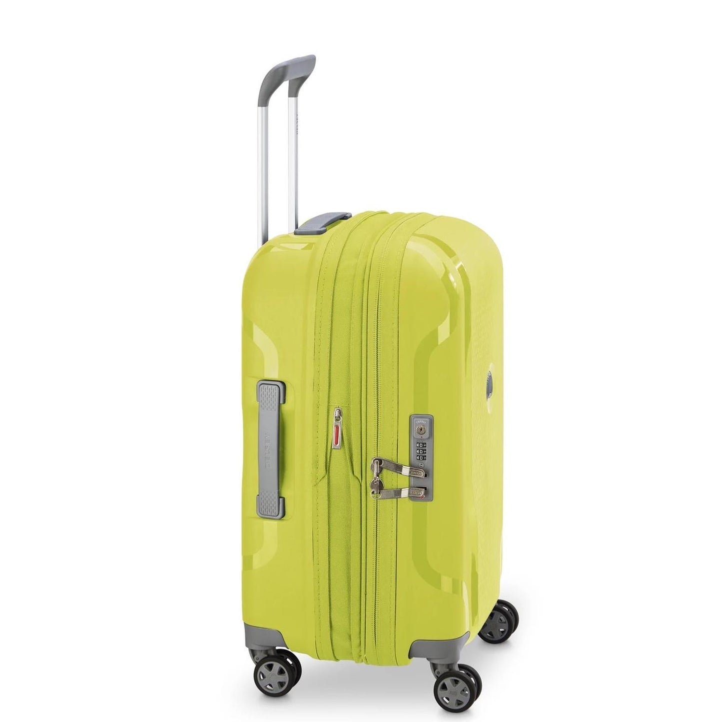 Delsey Maleta Expandible Rígida de Cabina CLAVEL 55 cm con TSA, Color Limón