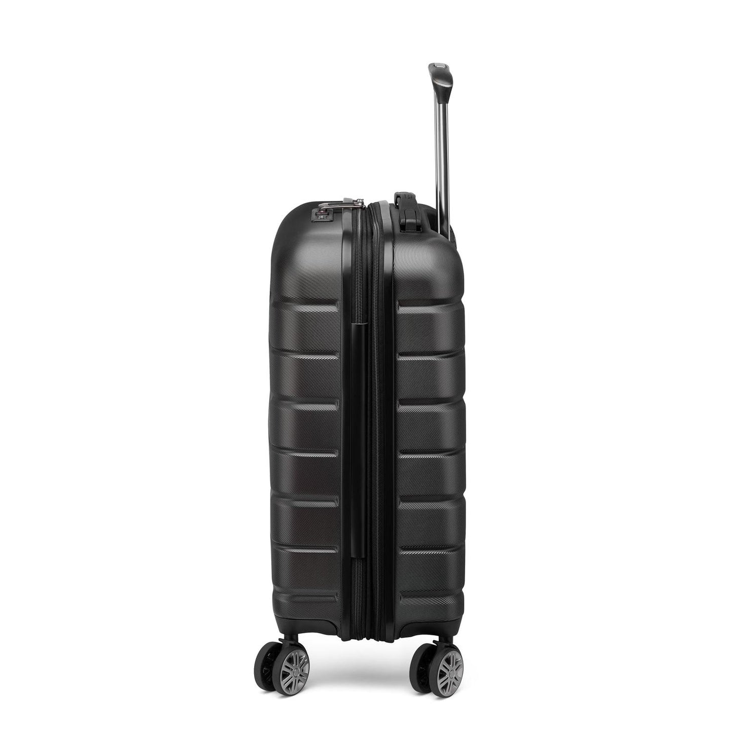 Delsey Maleta de Viaje Cabina Rígida AIR ARMOUR, 55 cm, Expandible, Color Negro