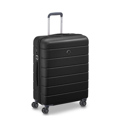 Delsey Maleta De Viaje Rígida LAGOS con TSA, 66cm, Color Negro