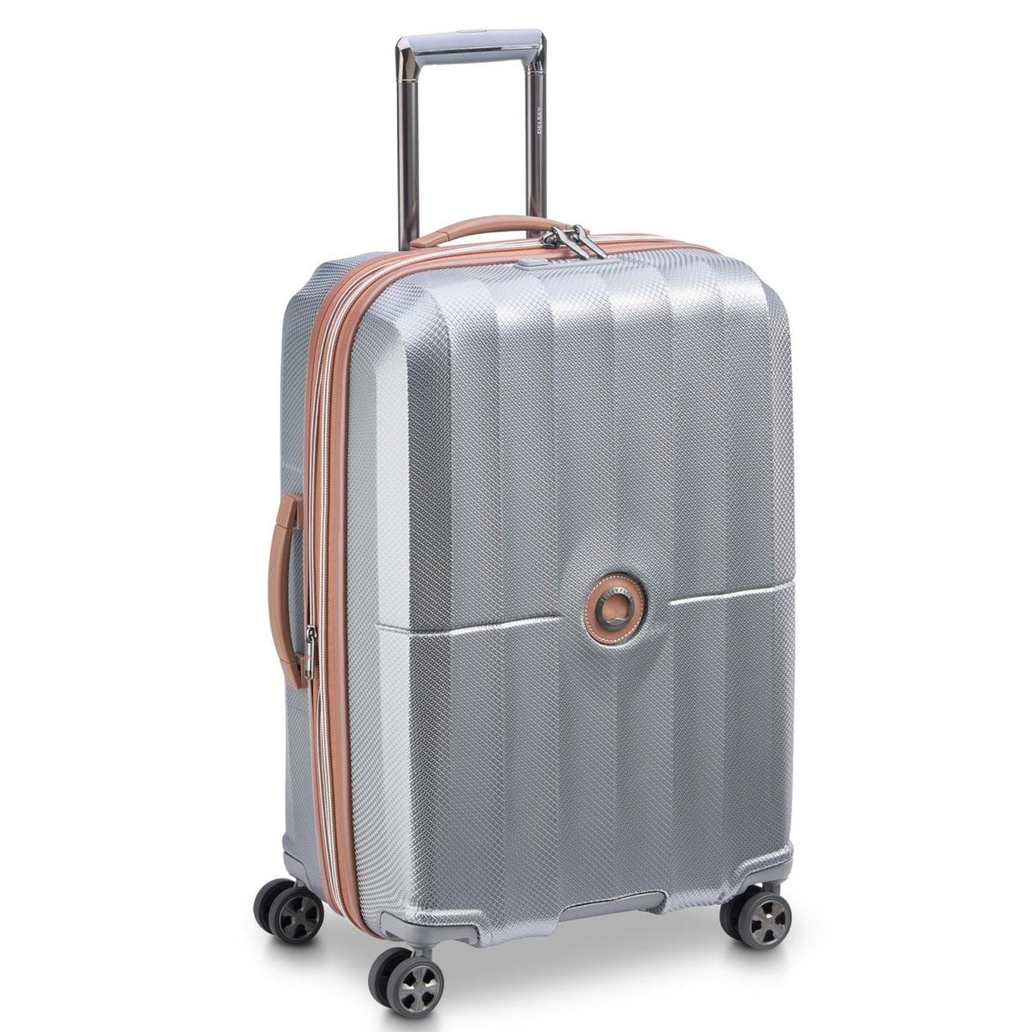 Delsey Maleta De Viaje Rígida ST TROPEZ con TSA, 67cm, Color Platinum