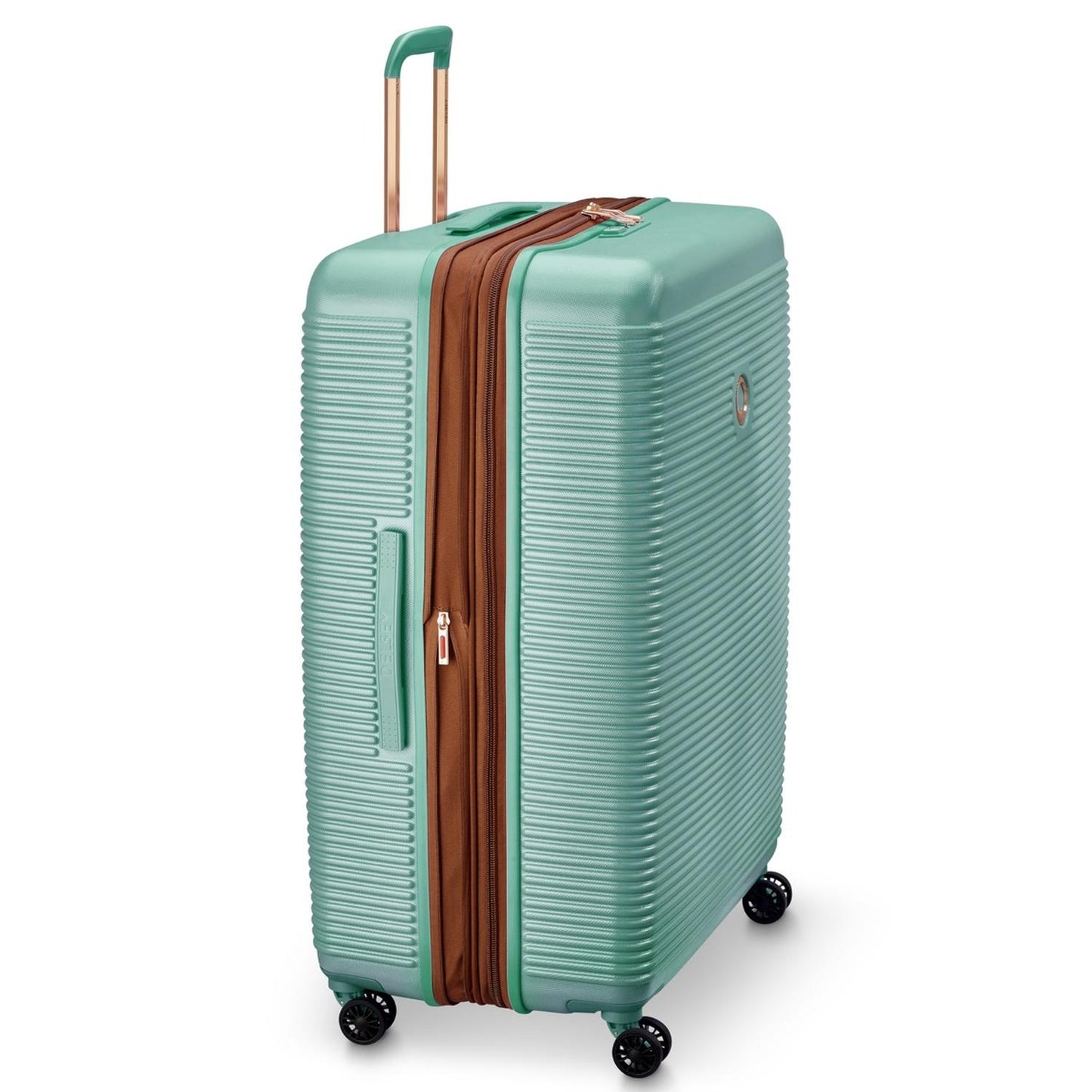 Maleta Delsey Freestyle Rígida Expandible 76cm Verde Menta