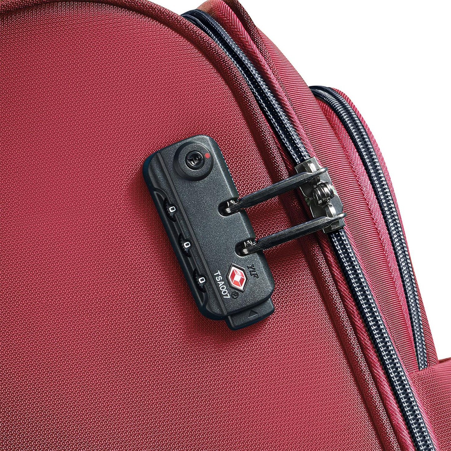 Maleta Delsey CUZCO Trolly Case De Tela 55cm Color Rojo