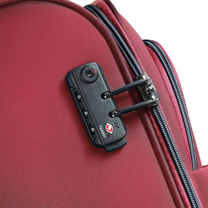 Maleta Delsey CUZCO Trolly Case De Tela 55cm Color Rojo