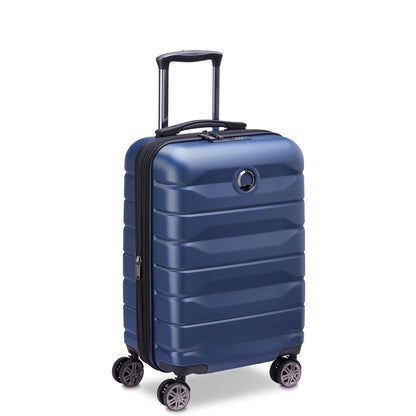 Delsey Maleta de Viaje Cabina Rígida AIR ARMOUR, 55 cm, Expandible, Color Azul