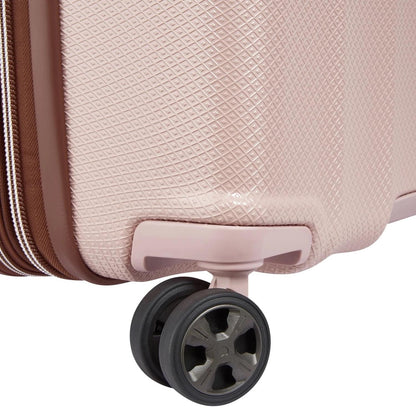 Delsey Maleta De Viaje Rígida de Cabina ST TROPEZ con TSA, 55cm, Color Rosa