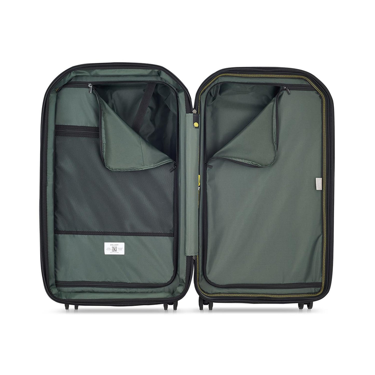 Delsey Maleta de Viaje Rígida tipo Trunk REMPART, 73cm, Color Antracita Granulado