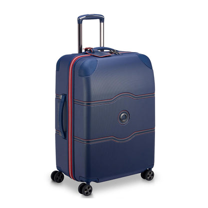 Delsey Maleta De Viaje Rodante CHATELET AIR 2.0 con TSA, 66cm, Color Azul