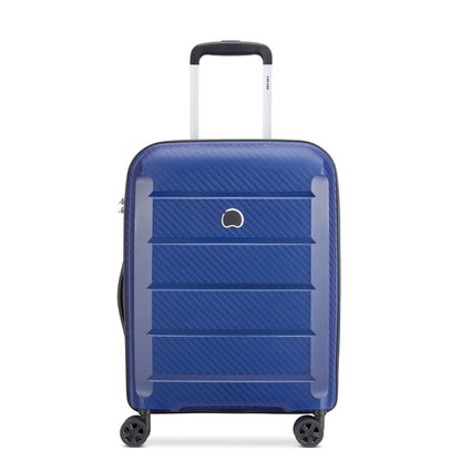 Delsey Maleta de Viaje de Cabina BINALONG, 55cm, Color Azul