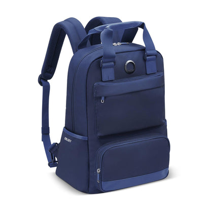 Mochila Delsey Legere 2.0 PC Protector de 15.6'' Color Azul