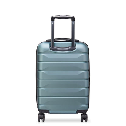 Delsey Maleta De Viaje Rígida de Cabina AIR ARMOUR 55 cm, Color Verde