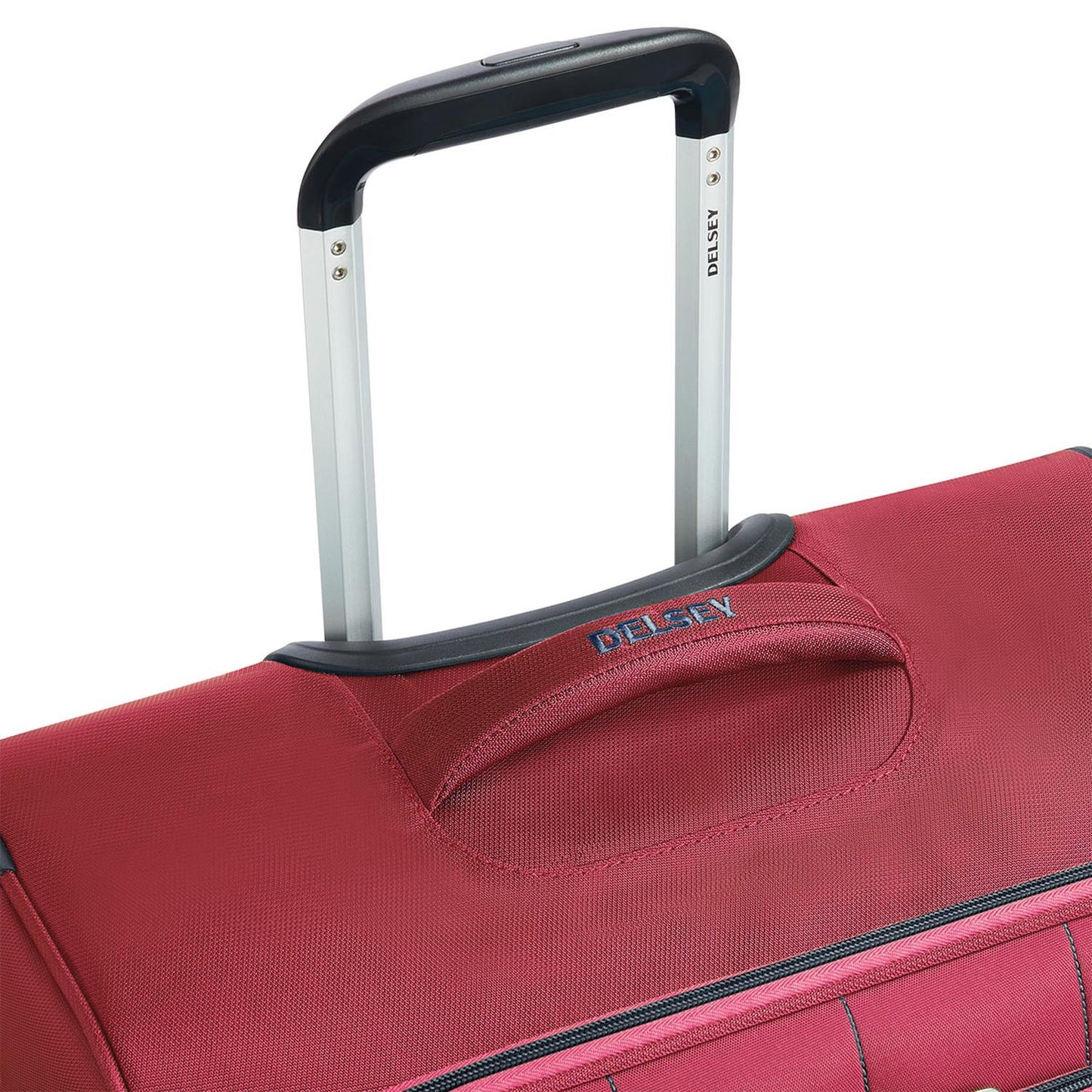 Maleta Delsey CUZCO Trolly Case De Tela 55cm Color Rojo