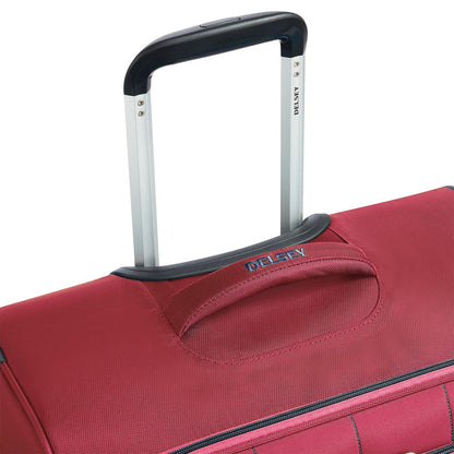 Maleta Delsey CUZCO Trolly Case De Tela 55cm Color Rojo